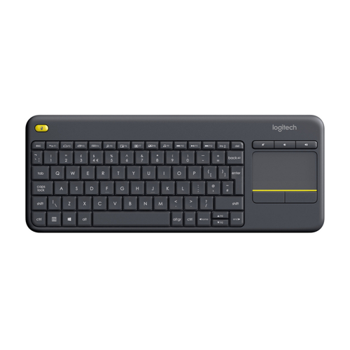 Logitech K400 Plus Wireless Touch Keyboard Black