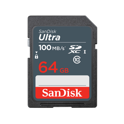 SanDisk Ultra SDHC UHS-I Memory Card 64GB Class 10
