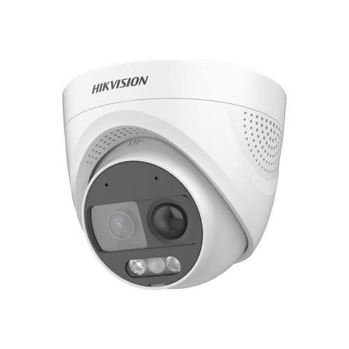 Hikvision DS-2CE72DF3T-PIRXOS 2MP ColorVu PIR Siren Audio Turret Camera
