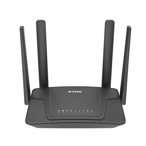 D-Link DWR-M930 N300 4G LTE Wireless Router with Nano SIM support and external antennas.