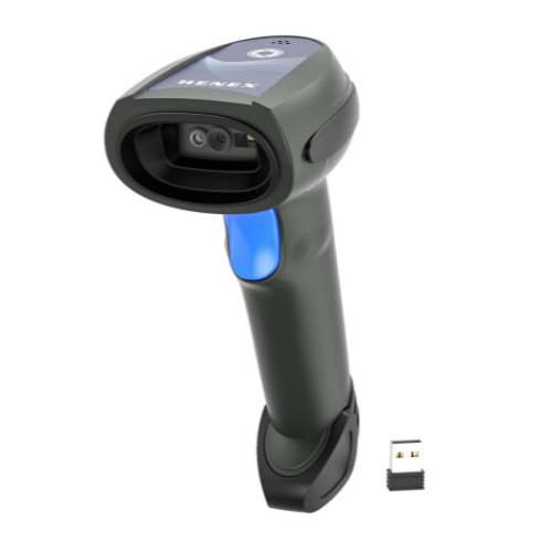 HC5208-RC 3-in-1 Wireless 2D Barcode Scanner with Bluetooth, 2.4GHz & USB Cradle