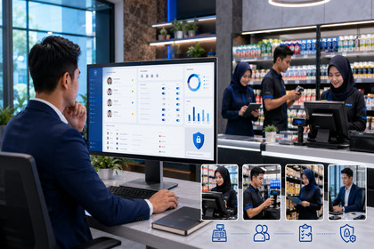 Multi-user security and role-based permission management in the HiFOCUS POS & Inventory Management System.
