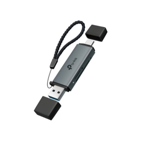 TP-Link UA430D USB 3.0 Type-C & USB-A to SD & microSD 3.0 Card Reader