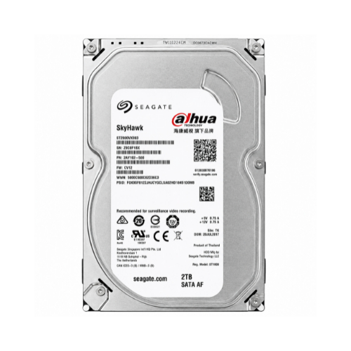 Dahua 2TB SATA Surveillance Hard Drive 64MB Cache for CCTV NVR/DVR
