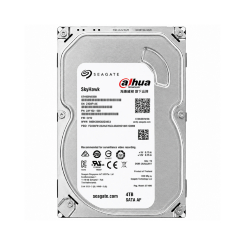 Dahua 4TB SATA Surveillance Hard Drive 64MB Cache for CCTV NVR/DVR