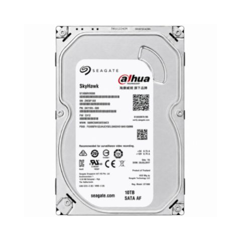 Dahua 10TB SATA Surveillance Hard Drive 64MB Cache for CCTV NVR/DVR