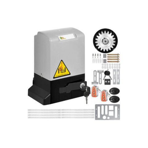 HiFOCUS 370W Automatic Sliding Gate Opener with Pure Copper Motor