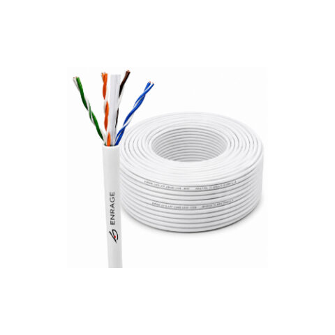 CAT6 Ethernet Network Cable 100 Meter Roll (Copper + Aluminium)