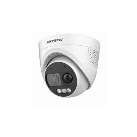 Hikvision DS-2CE72DF3T-PIRXOS 2MP ColorVu PIR Siren Audio Fixed Turret Camera