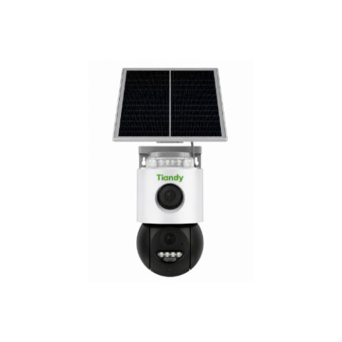 Tiandy TC-H6 6MP Color Maker 4G Solar PT Camera with Two-Way Audio