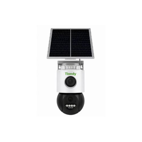 Tiandy TC-H6 6MP Color Maker 4G Solar PT Camera with Two-Way Audio
